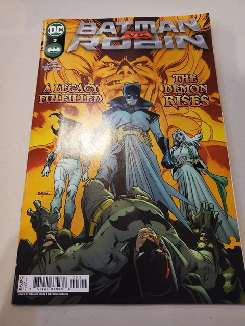 Batman vs. Robin #3 2022 Unread Mahmud Asrar Main Cover DC Mark Waid