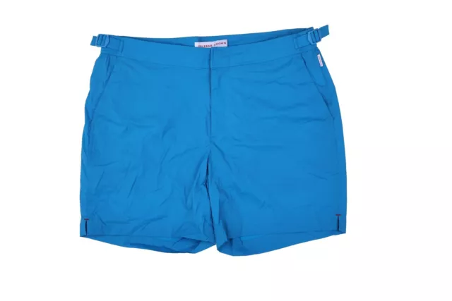 Orlebar Brown 296724 Bulldog Sport Mid-Length Swim Shorts - Electric Blue sz 32