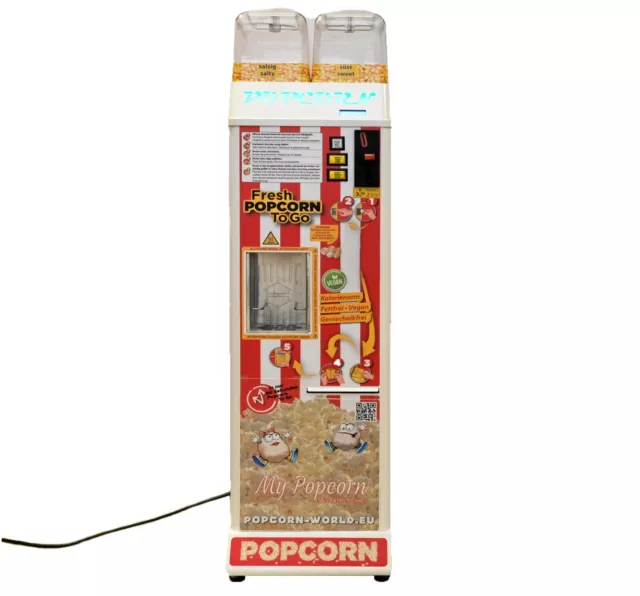 Popcornautomat My Popcorn Popstar M520 V2 Münzautomat Verkaufsautomat