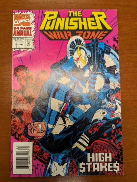 The Punisher: War Zone Annual #1 - Marvel Comics (1993)  VF/NM  9.0 John Buscema