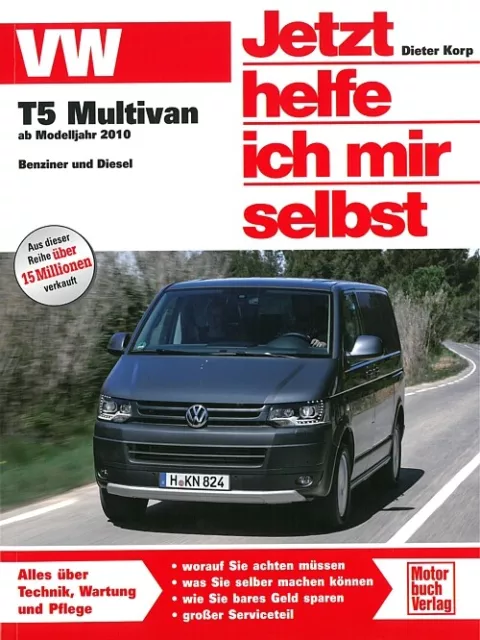 VW Bus/Transporter T5, Reparaturanleitung Jetzt helfe ich mir Reparatur-Handbuch
