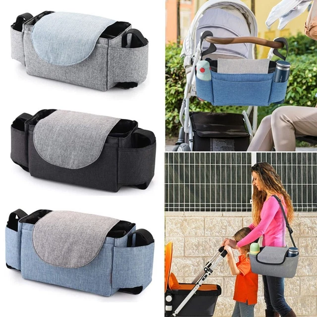 Accesorios cochecito cochecito organizador pañal bolsillo de almacenamiento