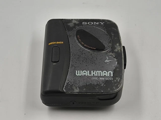 Sony Walkman WM-EX162, Lecteur Cassette Portable, Neuf Scellé, Collector Années 90, Noir
