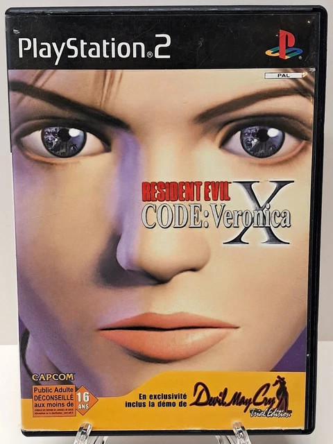Resident Evil Code : Veronica X édition Platinum - Playstation 2