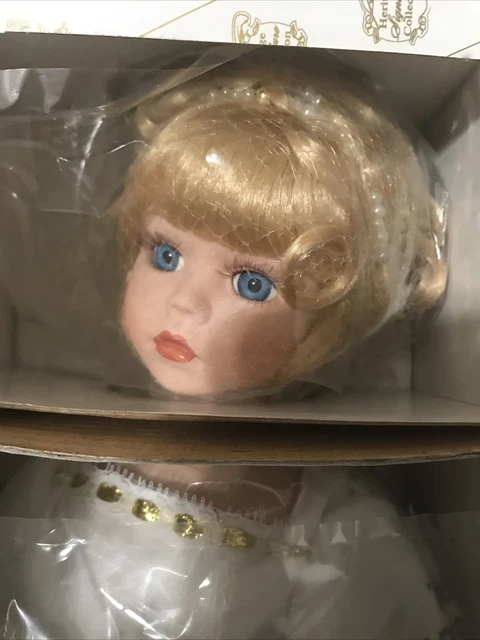 Heritage Signature Collection Porcelain Doll-Grace-Angel-Millennium Edition 17" 3