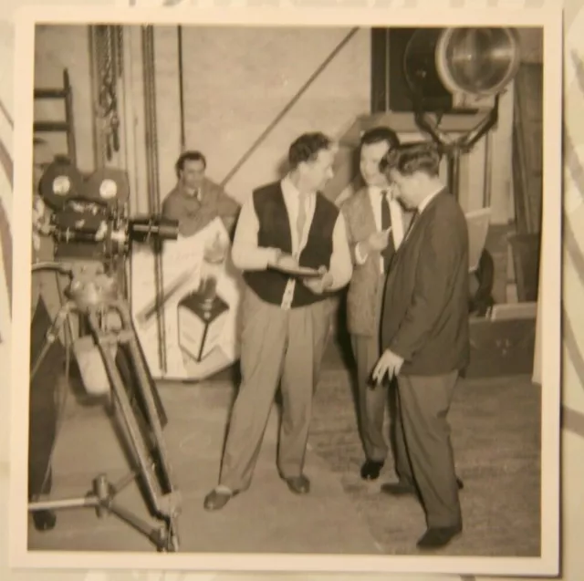 Foto original Maggi Werbung Regisseur Filmdreh Berlin Infa Film 1959 Y10