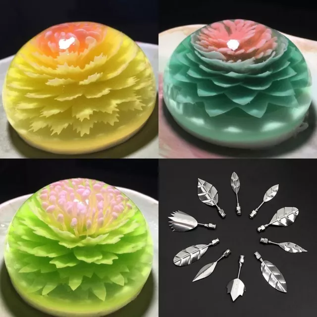 Enhance Food Presentation with Intricate Designs using Pudding Nozzles