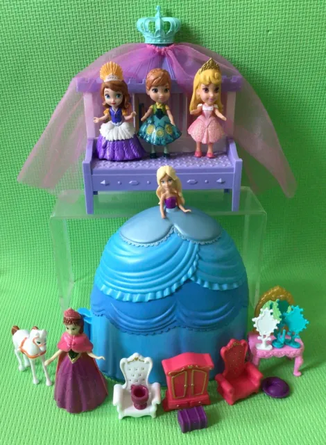 Disney Princess Animators Dolls/ Secret Styles Cinderella Skirt Mixed Sets Vgc