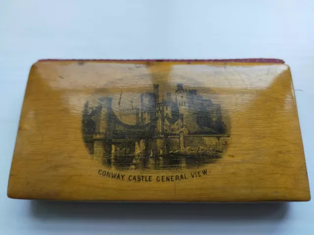 Victorian Scottish Mauchline Ware Sewing Numbered Needle Case