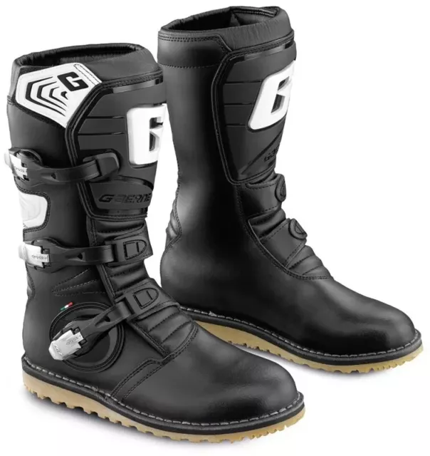 Gaerne Balance Pro-Tech Tout Terrain Moto Trial Bottes Noir