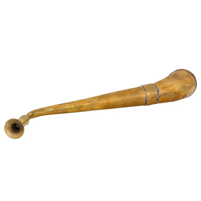 Hörrohr Hörmaschine Stethoskop Hörgerät Tröte Signalhorn Deko 28cm Antik-Stil 5