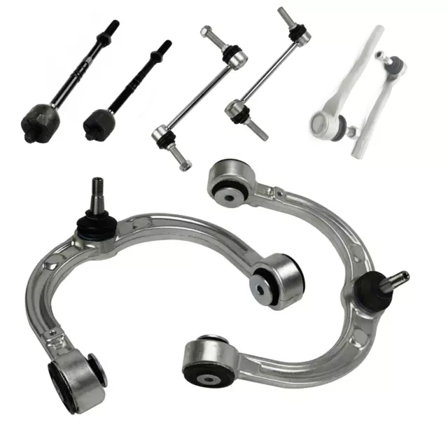 8 Suspension Control Arms Ball Joints Outer Tie Rods Links Kit for Mercedes W164