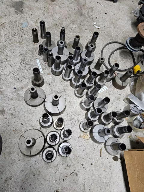 43 Hardinge 5C Step Collets With Hardinge