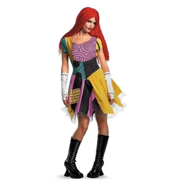 Spook Shop womens Nightmare Before Christmas Sally adult sized costumes,...
