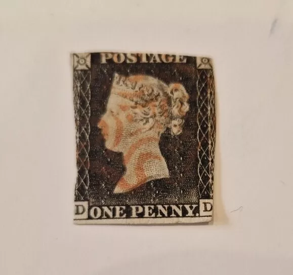 Penny Black British Queen Victoria Postage Stamp We Combine Postage R