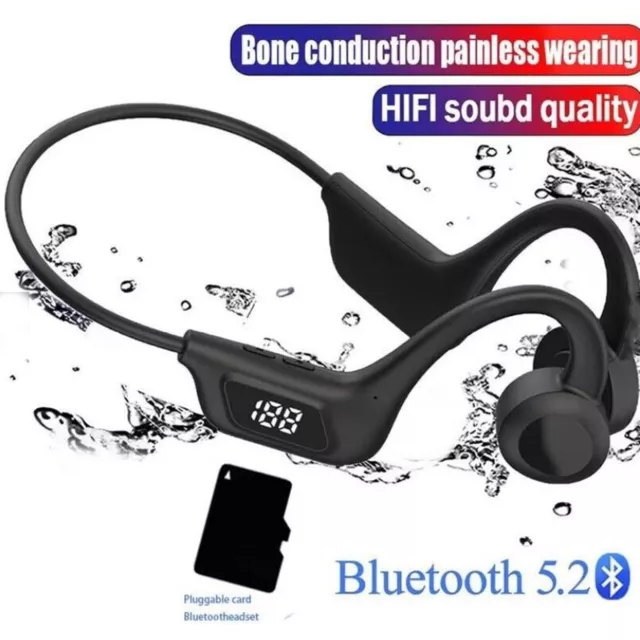 CASQUE CONDUCTION OSSEUSE, Casque Conduction Osseuse Écouteur Bluetooth  Sport IP EUR 77,90 - PicClick FR