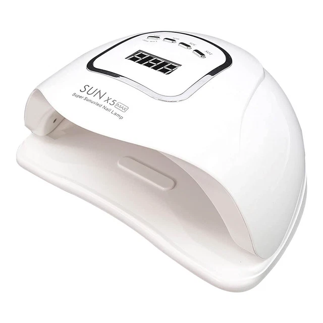 SUN-X5 MAX 150W Sensor Inteligente UV LED Lámpara 45LED Secador de uñas Luz Esmalte (UE)