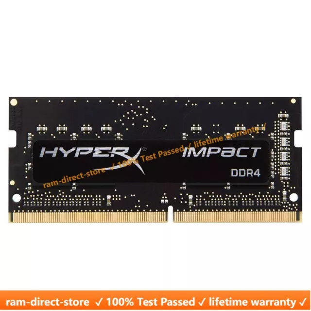 Kingston HyperX Impact DDR4 16GB 8GB 4GB 2133 2400 2666 3200 MHZ Laptop RAM lot