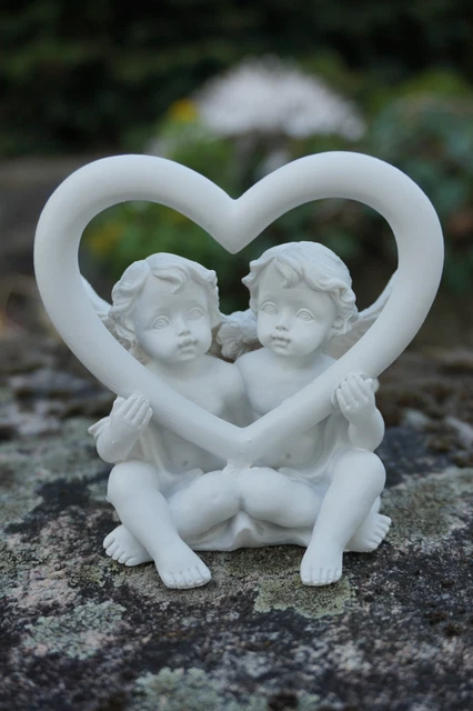 Figurine Ange Bébé Jésus – Statuette Résine Dorée – Décoration Noël – Cherubin Elfe