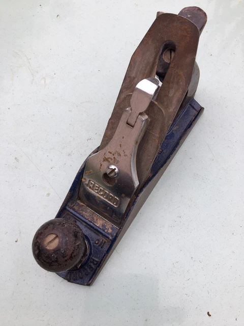 Vintage Record Marples No. 04 woodworking plane. Made In England.