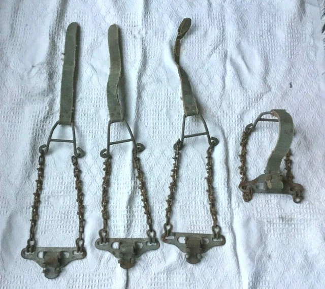 Vieux Crampons D'alpinisme Simond Chamonix - MAKALU - 12 Pointes - Made In France