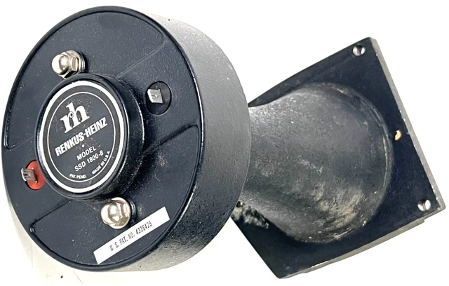 USED - TESTED - Renkus Heinz SSD 1800-8 Compression Driver 2
