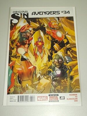 Avengers #34 Marvel Comics Original Sin October 2014 Nm (9.4)