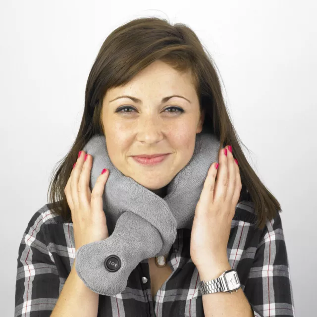 Vibrating Neck Massager Soft Therapeutic Electric Pillow Help Soothe Muscle Pain