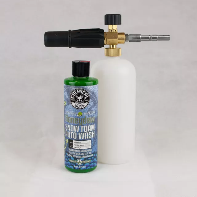Blok 51 Snow Foam Lance Nilfisk Quick Release With Chemical Guys Honeydew Sno...