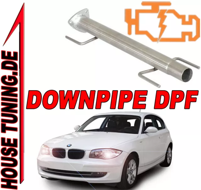 Rimozione FAP DPF Downpipe BMW Serie 1 E81 118d 143 CV Motore N47 D20 T8A