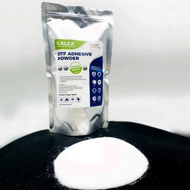 CALCA  pickup DTF Powder Digital Transfer Hot Melt Adhesive Powder Coarse