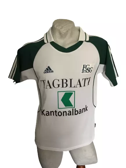 Maillot Football adidas FC Saint- Gallen Away 2000 Football Haut Jersey Vintage