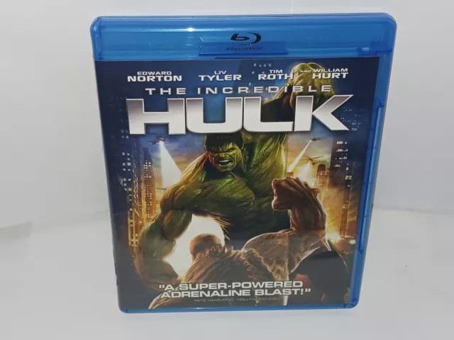 The Incredible Hulk (Blu-ray (2008) Canadian, Edward Norton) Perfect Disc