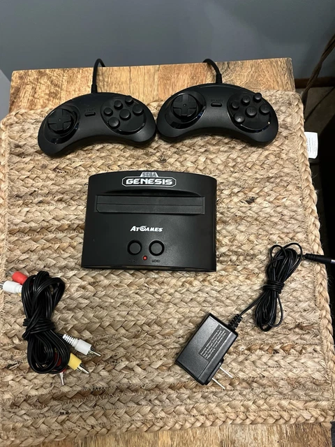 AtGames Sega Genesis Classic Mini Console W/ 80 Built-In Games Wireless - Foto 2