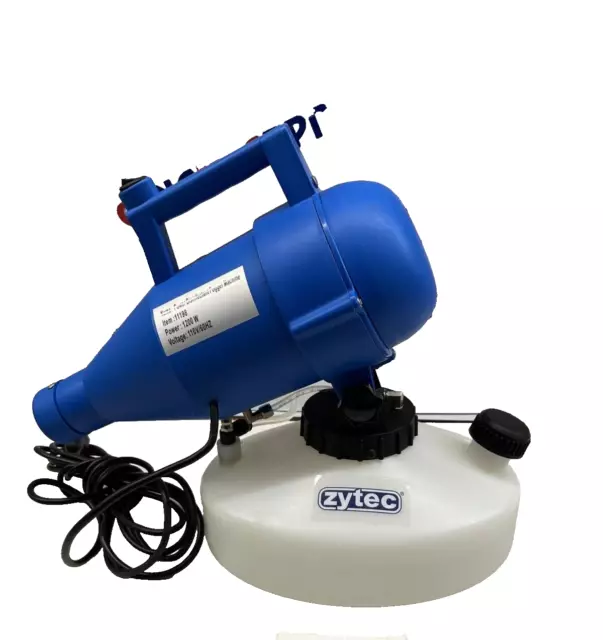 Zytec Power Disinfectant Fogger Machine 1200 watts Electric NEW