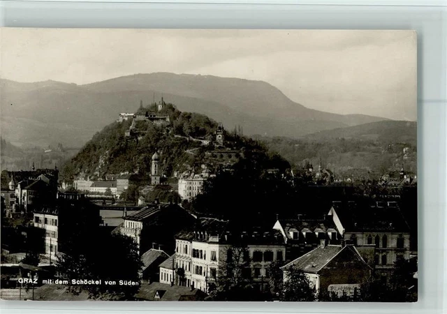 10103317 - Graz Ortsansicht mit dem Schoeckel von Sueden Graz, Bezirk