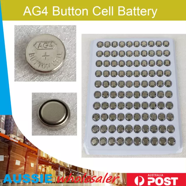 10-100 AG4 1.5v LR66 GP77A 377A LR626 G4 watches cell Button Coins Batteries