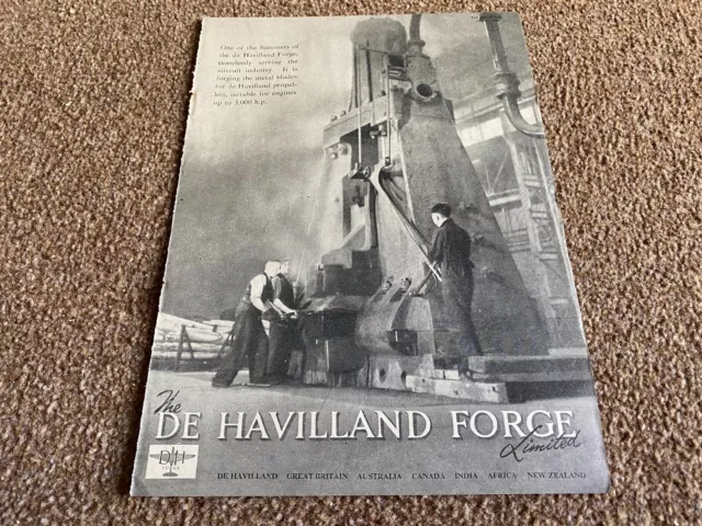 Fabk8 Anwerbung 11X8 The De Havilland Forge Limitiert - Propellerklingen