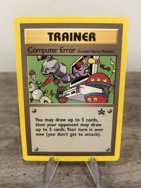 Computer Error #16 - Black Star Promo - WoTC Pokemon Card - NM