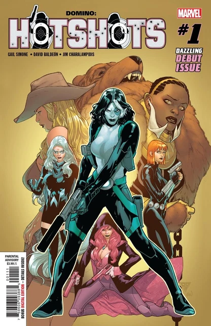 DOMINO HOTSHOTS #1 Cover A 1st Ptg RB Silva Cover Deadpool NM – MARVEL 2019
