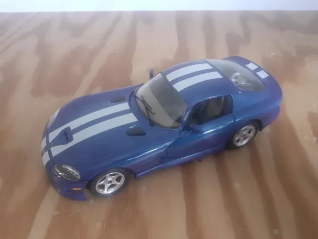 Burago Dodge Viper GTS Coupe 1:24 Blau