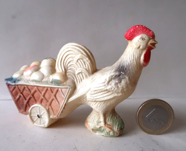 Jouet peluche poule Martin Sellier