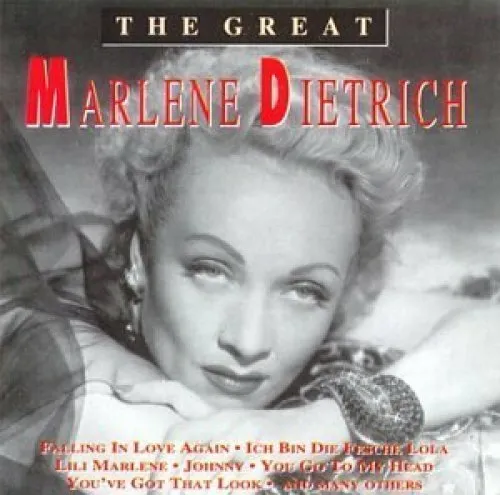 Marlene Dietrich [CD] Great (compilation, 14 tracks)