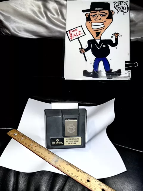 SUPRA Window-Mount KEYBOX 2 Lock Box & KEY VTG BIG VALLEY DODGE OLD Dealer🚗👀🚗 SUPRA Window-Mount KEYBOX 2 Lock Box & KEY VTG BIG VALLEY DODGE OLD Dealer🚗👀🚗