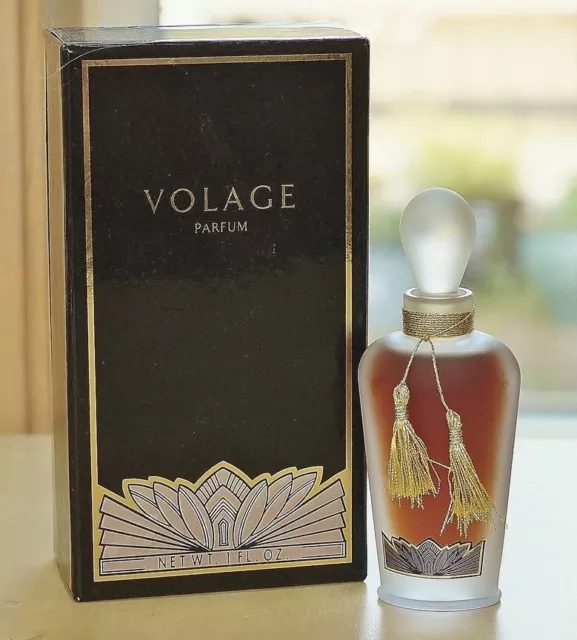 Vintage ** VOLAGE by NEIMAN MARCUS ** splash PURE PARFUM 1 oz~30 ml RARE LARGE