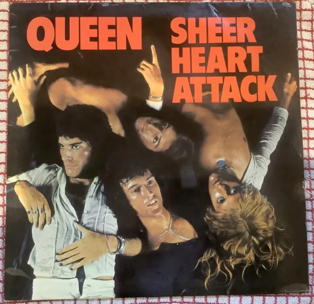 Queen Sheer Heart Attack Original 1974 LP Vinyl Album EMI 3C 064-96025 Record