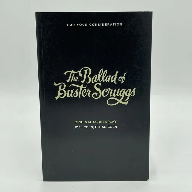 THE BALLAD OF Buster Scruggs Netflix FYC BLURAY (not DVD