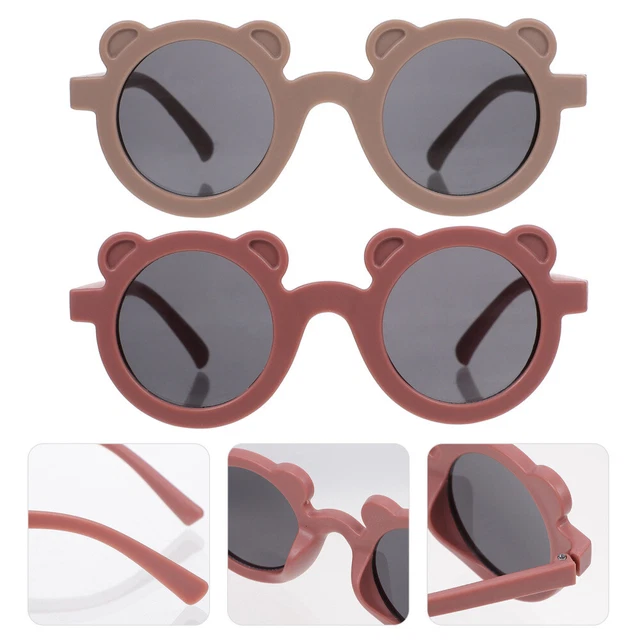 2 pz occhiali da sole outdoor occhiali da sole occhio nuovo annata bambino