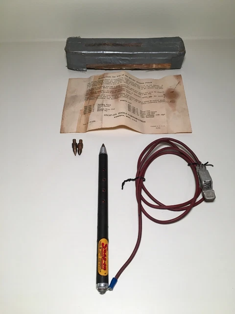 値下げヴィンテージSnap On 6-12V Etching Pencil 値下げヴィンテージSnap On 6-12V Etching Pencil