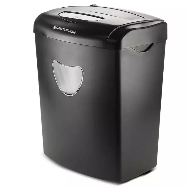 Centurion Office Combo Paper Shredder 21l Cross Cut 10 Sheets Cds Credit Cards